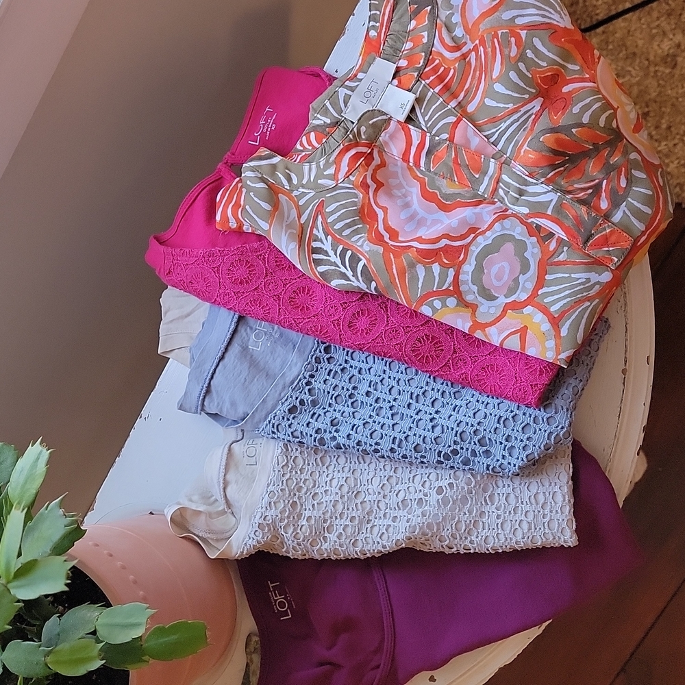 5x Loft Tank Style Tops